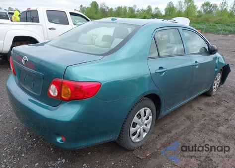 2009 Toyota Corolla z USA, uszkodzony, nr VIN JTDBL40E899067523